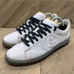 Rokit x Converse Pro Leather‎ Ox Casual Sneakers Mens Size 9.5 White Shoes